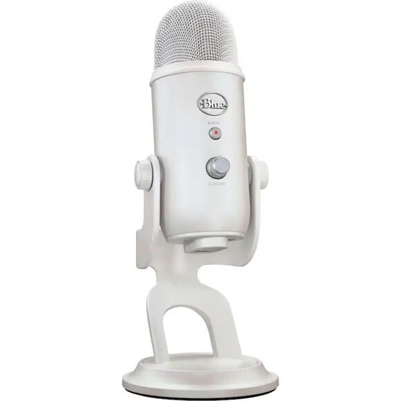 Logitech Other - NEW Logitech Blue Yeti USB Microphone White Mist Streaming Gaming Podcast Mic
